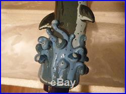 VERY RARE DOGFISH HEAD UBER BEER SHARK JAWS TAP KEG HANDLE LIMITED RELEASE 12