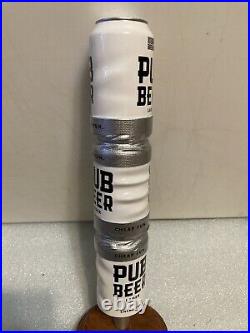 10 BARREL PUB BEER LAGER DUCT TAPE BEER CAN CANNON draft beer tap handle. OREGON