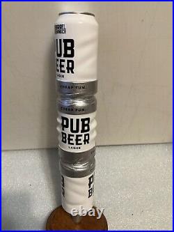 10 BARREL PUB BEER LAGER DUCT TAPE BEER CAN CANNON draft beer tap handle. OREGON