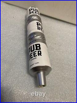 10 BARREL PUB BEER LAGER DUCT TAPE BEER CAN CANNON draft beer tap handle. OREGON