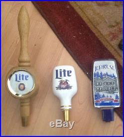 11 Beer Tap Handles pulls keg handles 11 beer handle lot instant collection wow