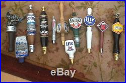 11 Beer Tap Handles pulls keg handles 11 beer handle lot instant collection wow