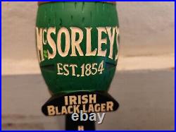 12.5 McSorely's Irish Black Lager Beer Tap Handle