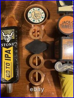 12 beer tap handle lot