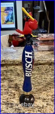 16 Inch St Louis Cardinals Busch Beer Tap Handle NEVER USED