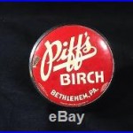 1930's Piff's Soda Fountain Ball Knob Tap Handle Bethlehem PA Antique Birch Beer