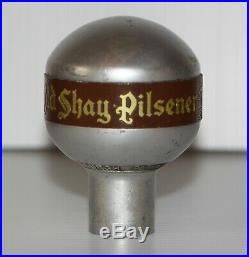 1936 OLD SHAY PILSENER BEER Newman Tap Handle Marker Victor Brewing co PA