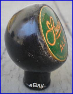 1940's Stanton Ale Ball Style Beer Tap Knob Handle Stanton Brewery Inc. Troy NY