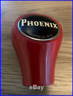 1940s Phoenix Beer Porcelain Ball Tap Buffalo New York NY Vintage Pull Handle