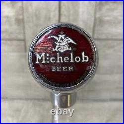 1940s Robbins MICHELOB BEER Porcelain Crime Ball Knob Tap Handle Tavern Trove