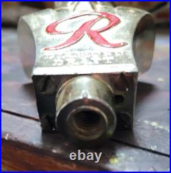1950s SICK'S Rainier Silver Diamond Draft BREWMASTER Beer Tap Handle Brew Master