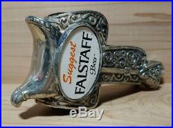 1960's FALSTAFF BEER TAP HANDLE (EXTREMELY RARE SADDLE BEER TAP)