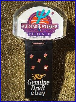 1995 NBA All Star Game Phoenix Suns Arena Miller Genuine Draft beer tap Handle