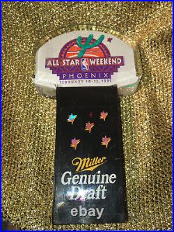 1995 NBA All Star Game Phoenix Suns Arena Miller Genuine Draft beer tap Handle