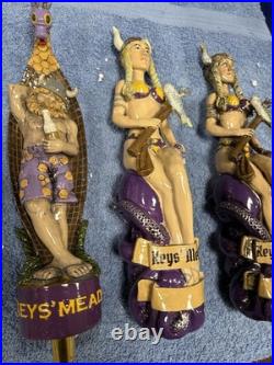 1 Keys MEAD VIKING Beer Tap Handle Collection With Dragon, NIB 1 Of 3 5 Aval