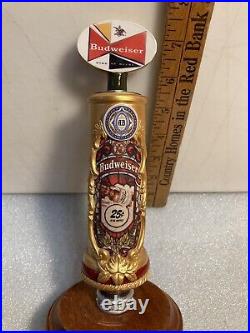 2018 BRADFORD MINT BUDWEISER 25¢ FOR 12OZ BOTTLE #2 Draft beer tap handle 2018 BRADFORD MINT BUDWEISER 25¢ FOR 12OZ BOTTLE #2 Draft beer tap handle