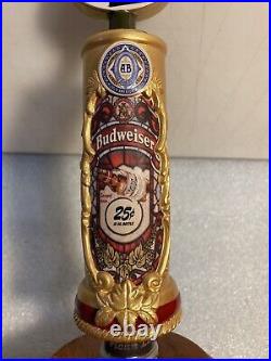 2018 BRADFORD MINT BUDWEISER 25¢ FOR 12OZ BOTTLE #2 Draft beer tap handle 2018 BRADFORD MINT BUDWEISER 25¢ FOR 12OZ BOTTLE #2 Draft beer tap handle