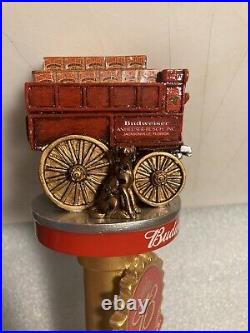 2018 BUDWEISER DALAMTION AND BEER WAGON ISSUE #3 draft beer tap handle. USA 2018 BUDWEISER DALAMTION AND BEER WAGON ISSUE #3 draft beer tap handle. USA