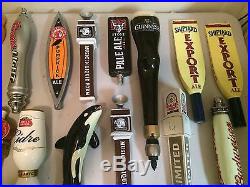24 Beer Tap Handle Lot Craft, Foreign, Domestic Beer, & Guinness Nitro Handle