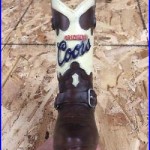 #34 Brand New Nos Coors Original Cowboy Boot Beer Tap Keg Handle Vintage Nos