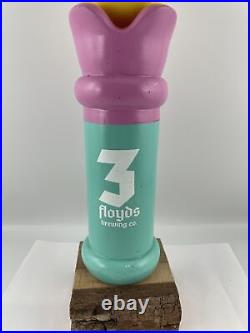 3 Floyds Gumballhead Beer Tap Handle With Original Topper Three Floyds Beer Tap 3 Floyds Gumballhead Beer Tap Handle With Original Topper Three Floyds Beer Tap