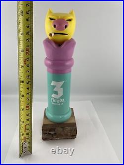 3 Floyds Gumballhead Beer Tap Handle With Original Topper Three Floyds Beer Tap 3 Floyds Gumballhead Beer Tap Handle With Original Topper Three Floyds Beer Tap