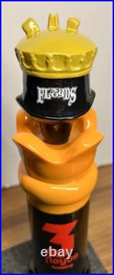 3 Floyds Zombie Dust Undead Pale Ale Tap Handle 9.5