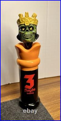 3 Floyds Zombie Dust Undead Pale Ale Tap Handle 9.5