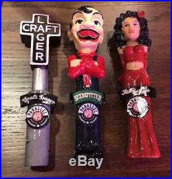 3 New Parallel 49 Figural Beer Tap Handles Seed Spitter Ruby Tears Vancouver BC