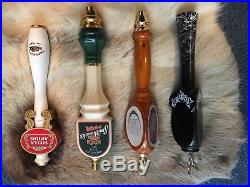 42 beer tap handle collection plus Guinness tap