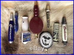 42 beer tap handle collection plus Guinness tap