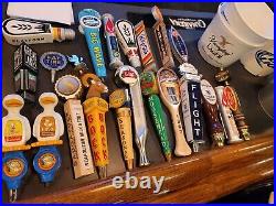 46 beer taps handles