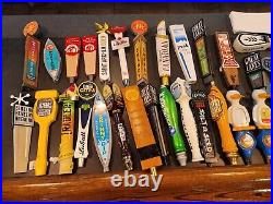 46 beer taps handles