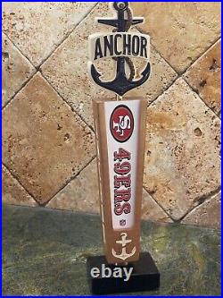 49ers + Kansas City Chiefs Super Bowl Commemorative Beer Tap Handle -brand New