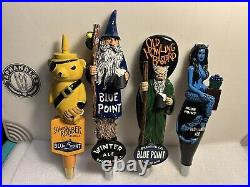 4 NEW PREMIUM BLUE POINT BREWING CRAFT draft beer tap handles. NEW YORK 4 NEW PREMIUM BLUE POINT BREWING CRAFT draft beer tap handles. NEW YORK