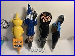 4 NEW PREMIUM BLUE POINT BREWING CRAFT draft beer tap handles. NEW YORK