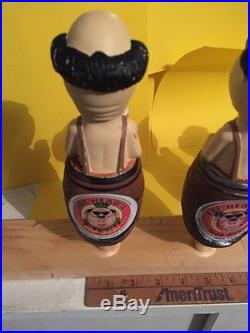 4 RARE FAT HEAD BEER TAP HANDLE MAN CAVE Cleveland Ohio