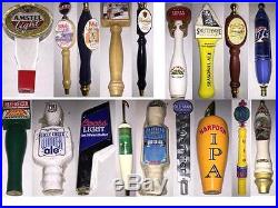 52 Beer Tap Handle Huge Lot Many Rare UFO, Dogfish, Budwieser, Fishermans Brew