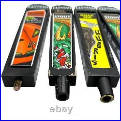 6 Elysian Beer Tap Handles LOT Pumpkin, Dragonstooth, Hubris, Bifrost, Mens Room 6 Elysian Beer Tap Handles LOT Pumpkin, Dragonstooth, Hubris, Bifrost, Mens Room