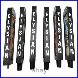 6 Elysian Beer Tap Handles LOT Pumpkin, Dragonstooth, Hubris, Bifrost, Mens Room 6 Elysian Beer Tap Handles LOT Pumpkin, Dragonstooth, Hubris, Bifrost, Mens Room