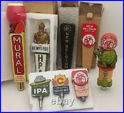 8 New Belgium Beer Tap Handles Brewery / Man Cave Rare Vintage Collectibles 8 New Belgium Beer Tap Handles Brewery / Man Cave Rare Vintage Collectibles