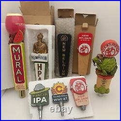 8 New Belgium Beer Tap Handles Brewery / Man Cave Rare Vintage Collectibles 8 New Belgium Beer Tap Handles Brewery / Man Cave Rare Vintage Collectibles