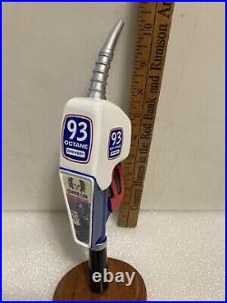 93 OCTANE BREWING CLOWN CAR CREAM ALE GAS PUMP HANDLE beer tap handle. ILLINOIS 93 OCTANE BREWING CLOWN CAR CREAM ALE GAS PUMP HANDLE beer tap handle. ILLINOIS