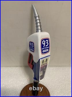 93 OCTANE BREWING CLOWN CAR CREAM ALE GAS PUMP HANDLE beer tap handle. ILLINOIS 93 OCTANE BREWING CLOWN CAR CREAM ALE GAS PUMP HANDLE beer tap handle. ILLINOIS