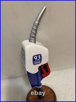 93 OCTANE BREWING CLOWN CAR CREAM ALE GAS PUMP HANDLE beer tap handle. ILLINOIS 93 OCTANE BREWING CLOWN CAR CREAM ALE GAS PUMP HANDLE beer tap handle. ILLINOIS