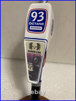 93 OCTANE BREWING CLOWN CAR CREAM ALE GAS PUMP HANDLE beer tap handle. ILLINOIS 93 OCTANE BREWING CLOWN CAR CREAM ALE GAS PUMP HANDLE beer tap handle. ILLINOIS