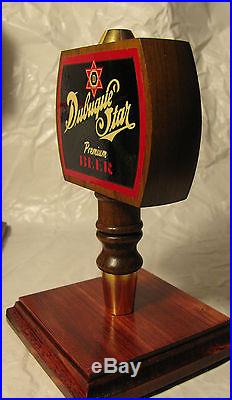 941 Super Rare Vintage DUBUQUE Star Premium Beer Tap Handle Beautiful