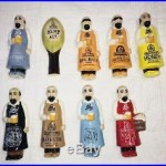 9 Mint NEW 2009ish VANCOUVER BC Shaftebury Brewing CERAMIC BEER TAP HANDLES
