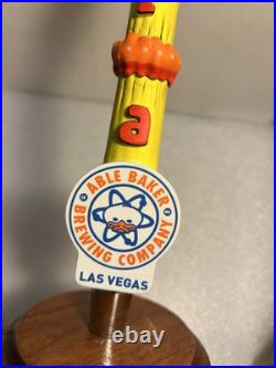 ABLE BAKER BREWIING ATOMIC DUCK beer tap handle. NEVADA
