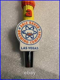 ABLE BAKER BREWIING ATOMIC DUCK beer tap handle. NEVADA